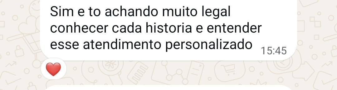 Mensagem de aluna da Rota da Riqueza 5